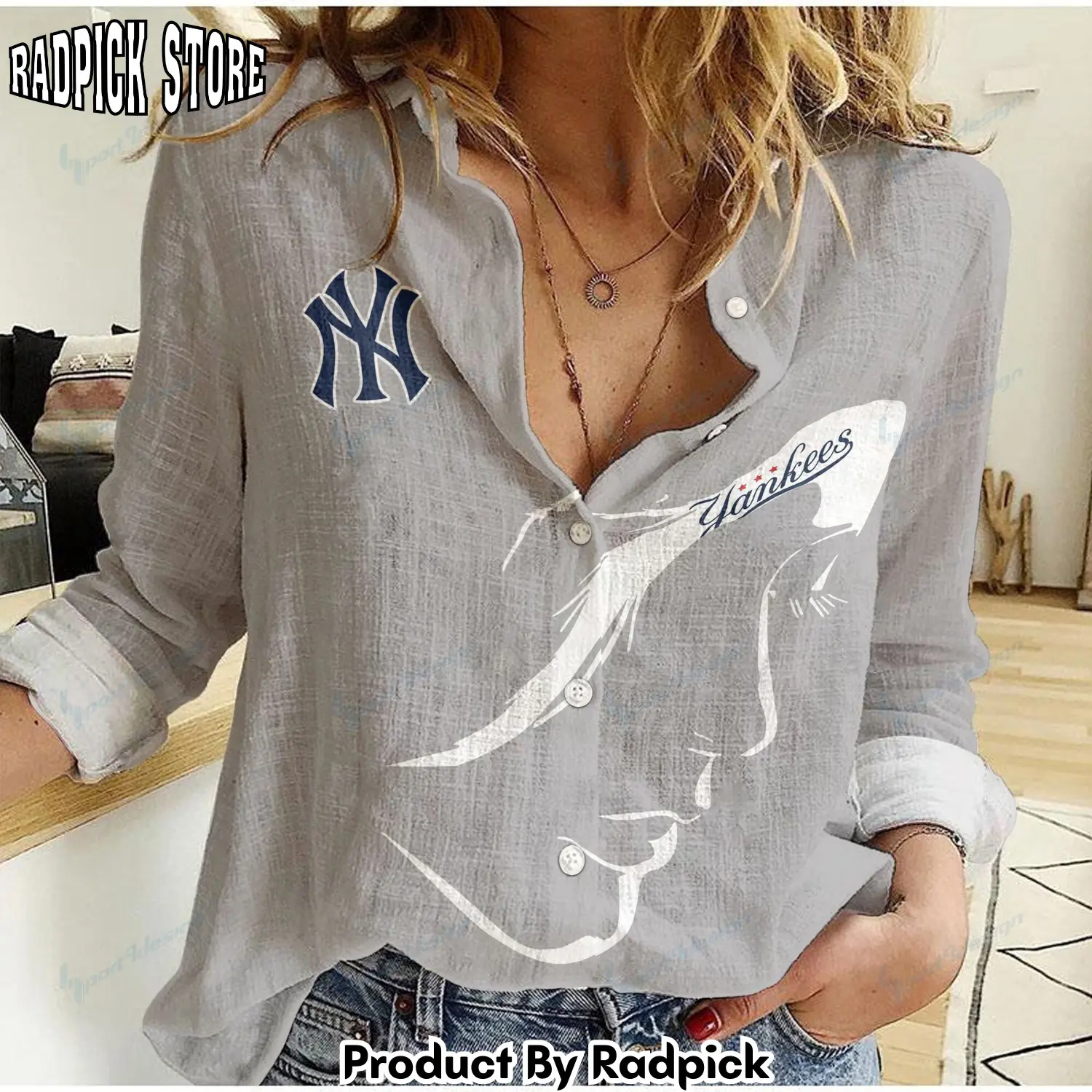 Radpick new york yankees woman shirt rp662485